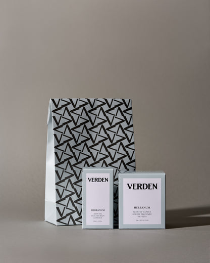 Verden Print Gift Bag and Sticker