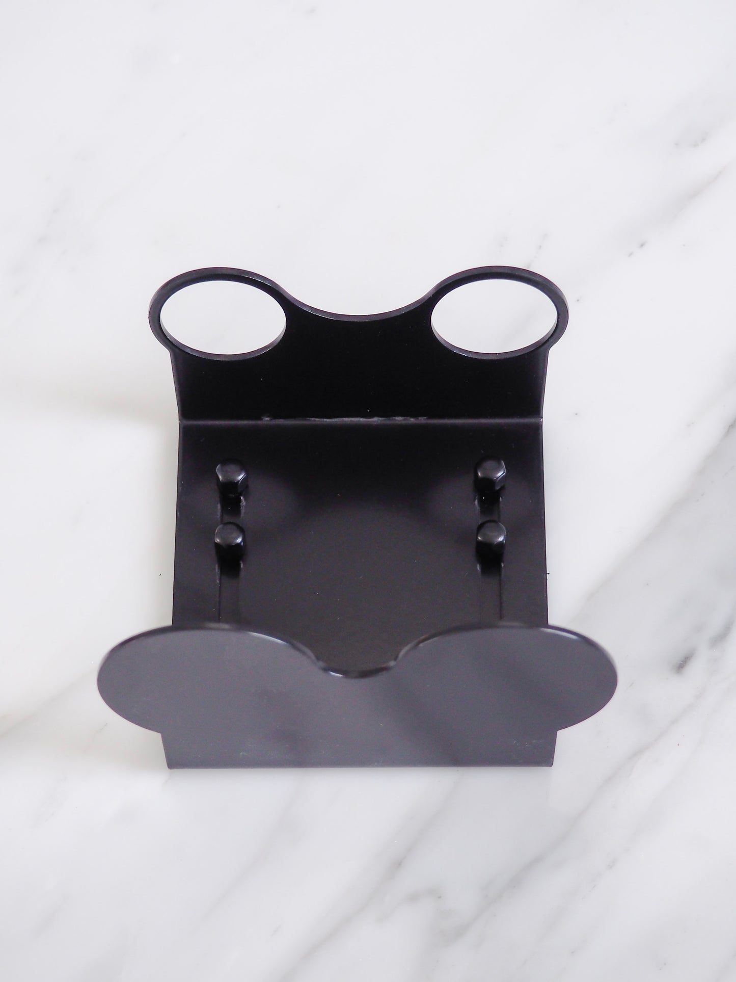 Wall Brackets 300ml Bottles - Tamperproof - Matte Black