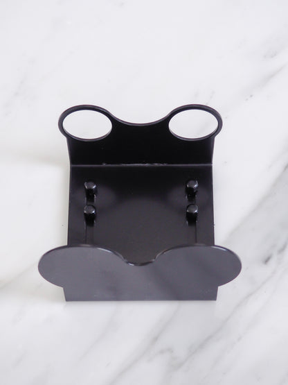 Wall Brackets 300ml Bottles - Tamperproof - Matte Black