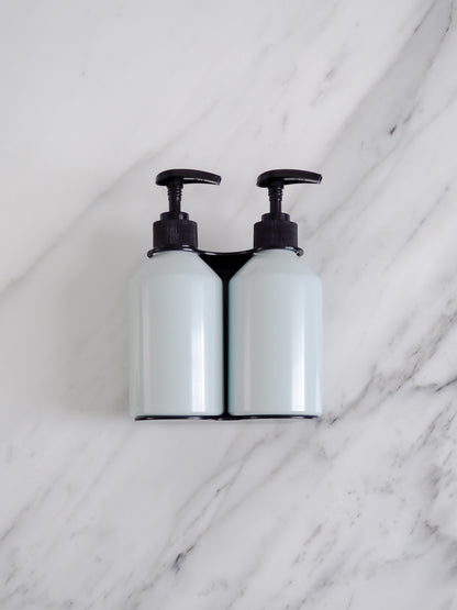 Wall Brackets 300ml Bottles - Tamperproof - Matte Black