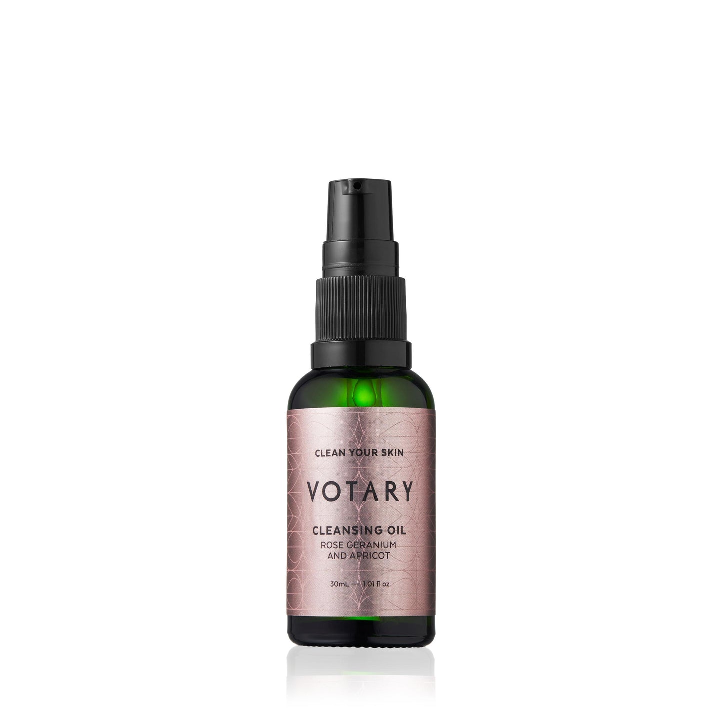 VOTARY MINI Rose Geranium Cleansing Oil & Face Cloth Kit