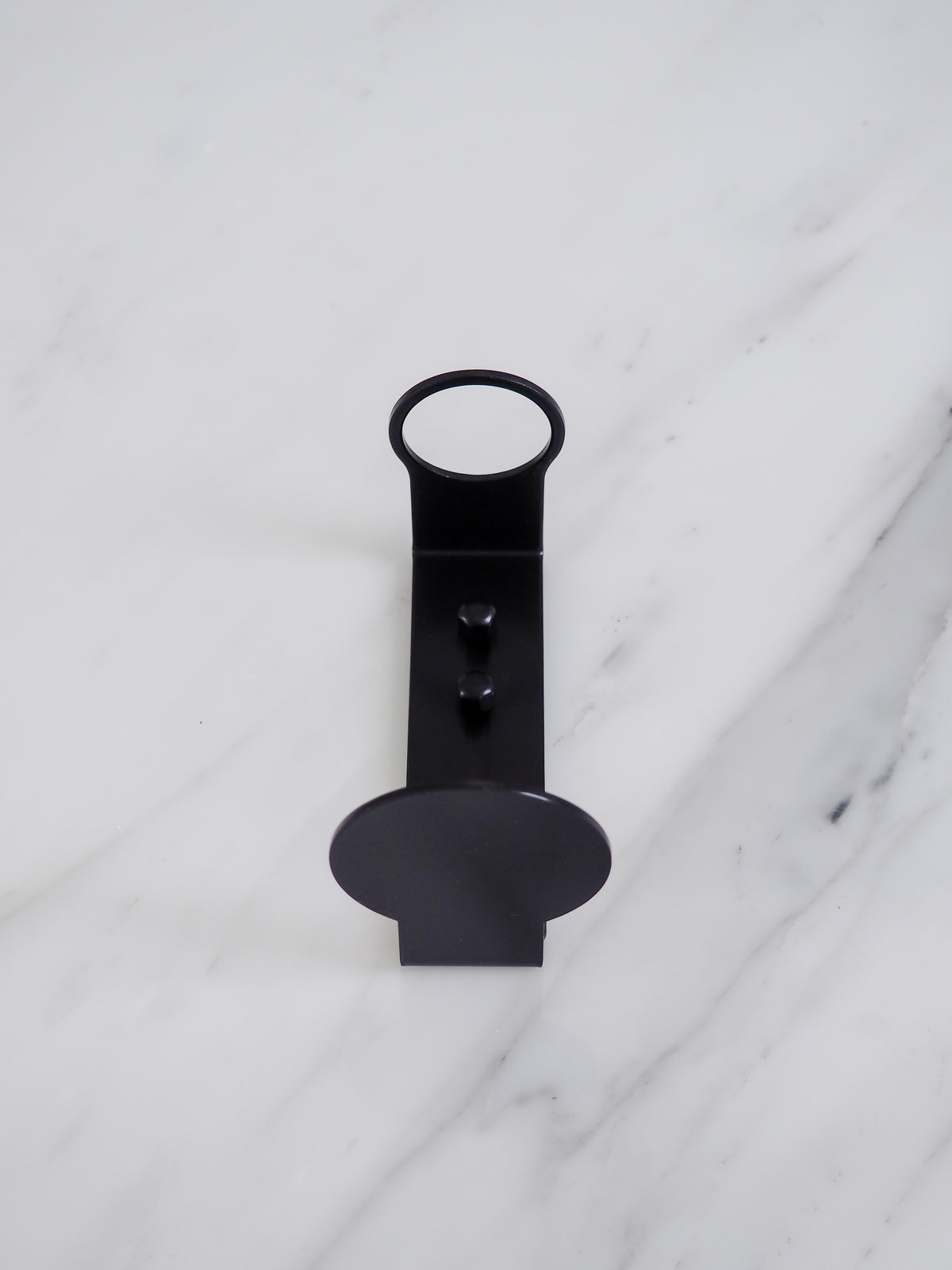 Wall Brackets 300ml Bottles - Tamperproof - Matte Black