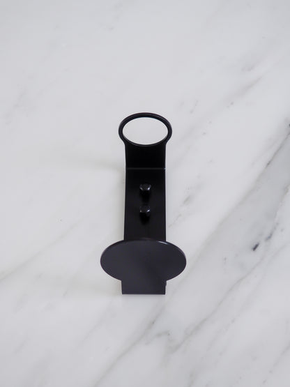 Wall Brackets 300ml Bottles - Tamperproof - Matte Black