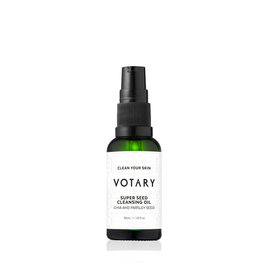 VOTARY MINI Super Seed Cleansing Oil & Face Cloth Kit