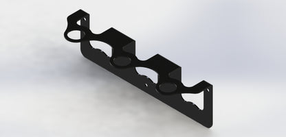 Wall Brackets - Free Hanging - Matte Black