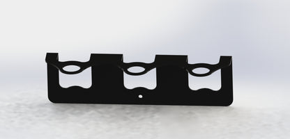 Wall Brackets - Free Hanging - Matte Black