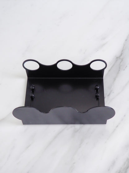 Wall Brackets 300ml Bottles - Tamperproof - Matte Black